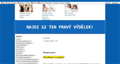 Desktop Screenshot of domaciprace-top.blog.cz