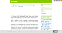 Desktop Screenshot of gyymaxz.blog.hu