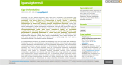 Desktop Screenshot of csakigazat.blog.hu