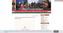 Desktop Screenshot of ehsegsztrajk.blog.hu
