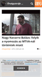 Mobile Screenshot of ehsegsztrajk.blog.hu