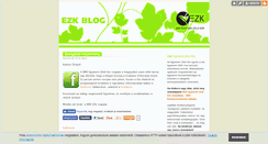 Desktop Screenshot of bme-ezk.blog.hu