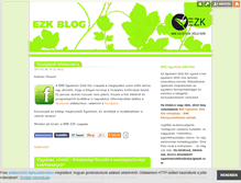 Tablet Screenshot of bme-ezk.blog.hu