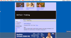 Desktop Screenshot of betfairtrading.blog.cz