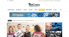 Desktop Screenshot of hircsarda.blog.hu