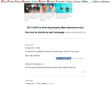 Tablet Screenshot of maso.blog.cz