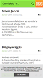 Mobile Screenshot of cserepfalu.blog.hu