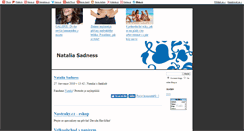 Desktop Screenshot of natalia-sadnes.blog.cz