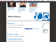 Tablet Screenshot of natalia-sadnes.blog.cz