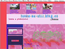 Tablet Screenshot of laska-na-alii.blog.cz