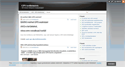 Desktop Screenshot of gps-teruletmeres.blog.hu