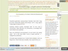 Tablet Screenshot of kundalinijoga.blog.hu