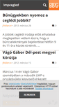 Mobile Screenshot of lmpcegled.blog.hu