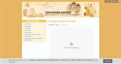 Desktop Screenshot of nemetdalok.blog.hu