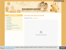 Tablet Screenshot of nemetdalok.blog.hu