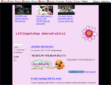 Tablet Screenshot of littlepetshopka.blog.cz