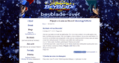 Desktop Screenshot of beyblade-svet.blog.cz