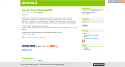 Desktop Screenshot of androidx.blog.hu