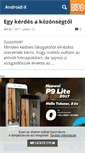 Mobile Screenshot of androidx.blog.hu