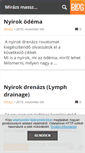 Mobile Screenshot of mirazs.blog.hu
