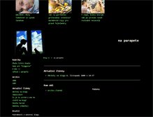 Tablet Screenshot of parapeta.blog.cz
