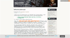 Desktop Screenshot of ingyenmedve.blog.hu