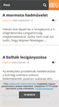 Mobile Screenshot of blogout.blog.hu