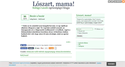 Desktop Screenshot of loszart-mama.blog.hu