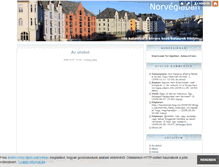 Tablet Screenshot of norwaybaby.blog.hu