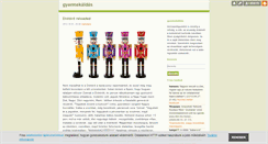 Desktop Screenshot of gyermekaldas.blog.hu