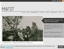 Tablet Screenshot of mafot.blog.hu