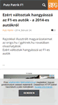 Mobile Screenshot of ppf1.blog.hu