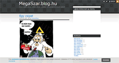 Desktop Screenshot of megaszar.blog.hu