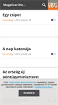 Mobile Screenshot of megaszar.blog.hu