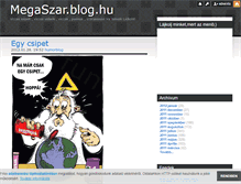 Tablet Screenshot of megaszar.blog.hu
