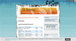 Desktop Screenshot of jokamat.blog.hu