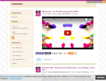 Tablet Screenshot of musicanta.blog.hu