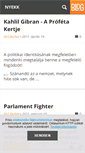 Mobile Screenshot of nyekk.blog.hu