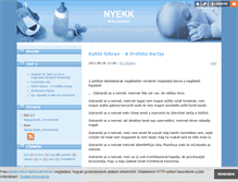 Tablet Screenshot of nyekk.blog.hu