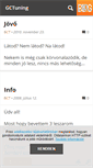 Mobile Screenshot of gctuning.blog.hu