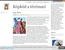 Tablet Screenshot of kopkodotvmaci.blog.hu