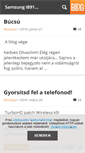 Mobile Screenshot of i8910.blog.hu