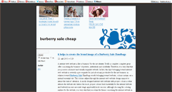 Desktop Screenshot of burberrysale.blog.cz