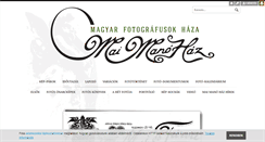 Desktop Screenshot of maimanohaz.blog.hu