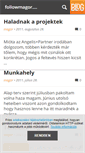Mobile Screenshot of followmagor.blog.hu