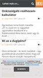 Mobile Screenshot of menjbiztosra.blog.hu