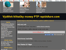 Tablet Screenshot of privydelat.blog.cz