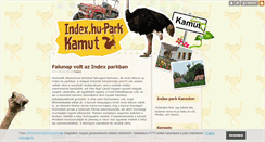Desktop Screenshot of kamut.blog.hu