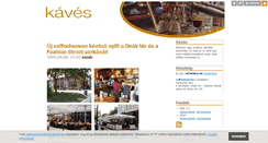 Desktop Screenshot of kaves.blog.hu