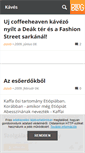 Mobile Screenshot of kaves.blog.hu
